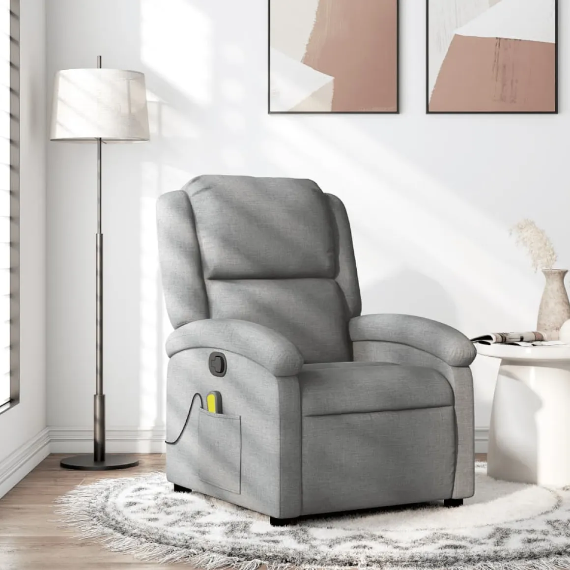 Sillón de masaje Caléndula reclinable 6 puntos 99,5x71x86,5 cm