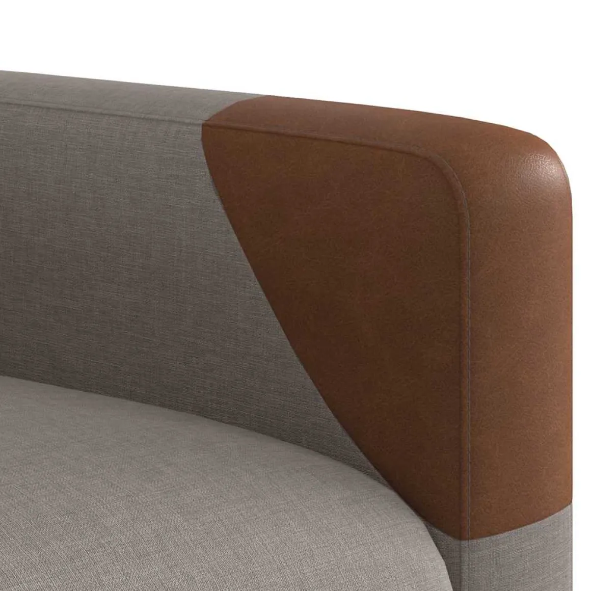Sillón de masaje Catalina reclinable + 6 puntos de masaje + mando gris 84-100x69x86 cm
