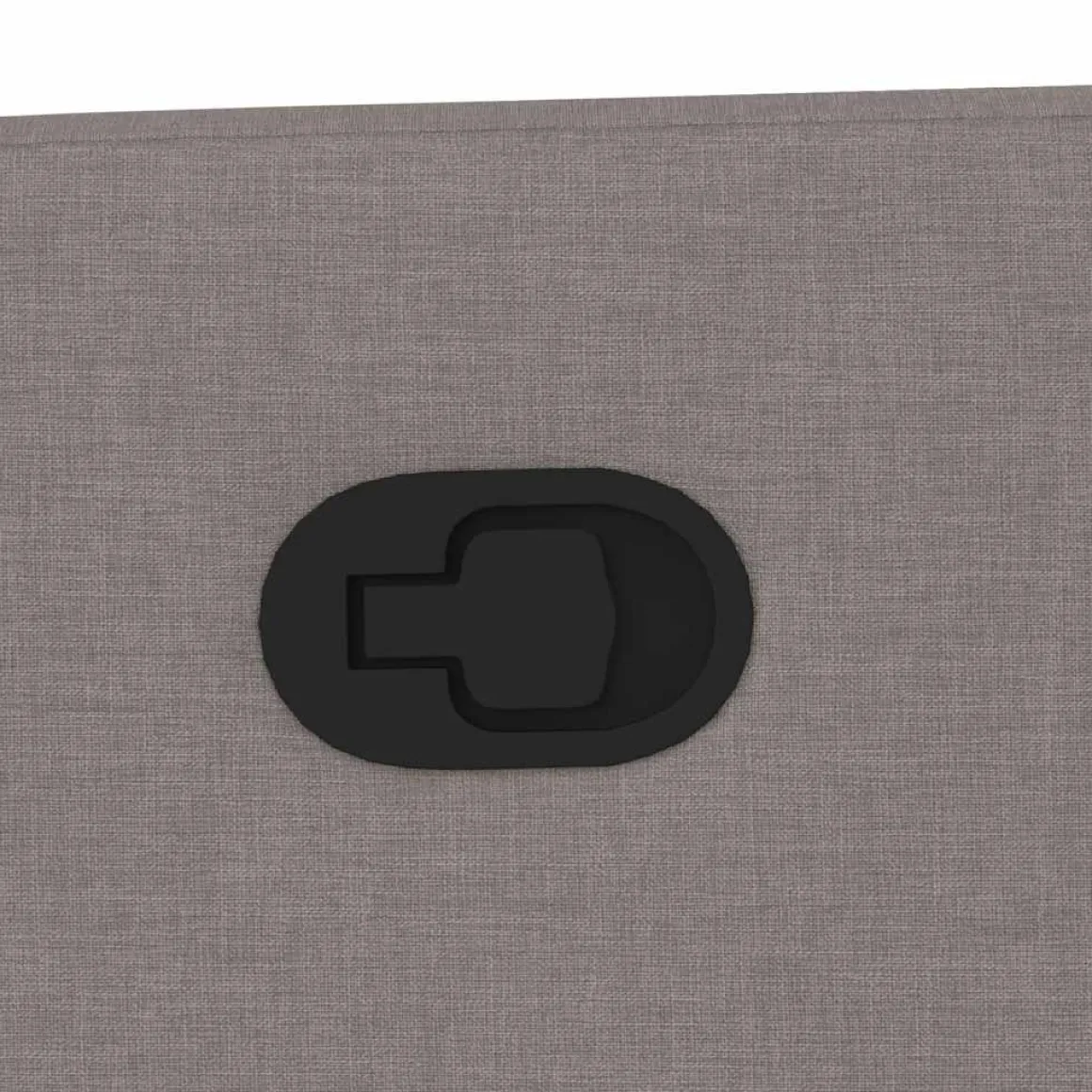 Sillón de masaje Catalina reclinable + 6 puntos de masaje + mando gris 84-100x69x86 cm