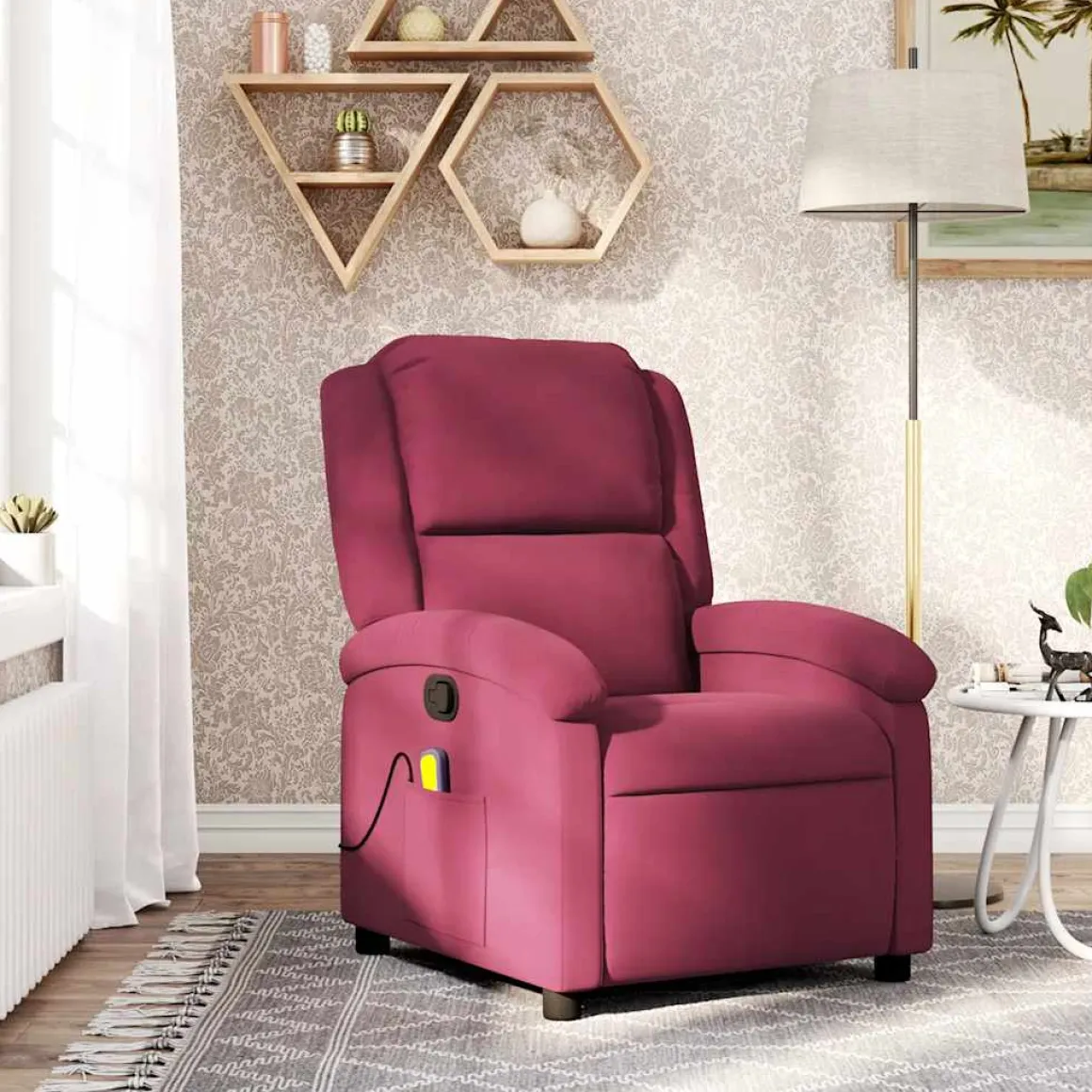 Sillón de masaje Ceiba reclinable 6 puntos con mando a distancia 99,5x71x86,5 cm