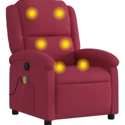 Sillón de masaje Ceiba reclinable 6 puntos con mando a distancia 99,5x71x86,5 cm