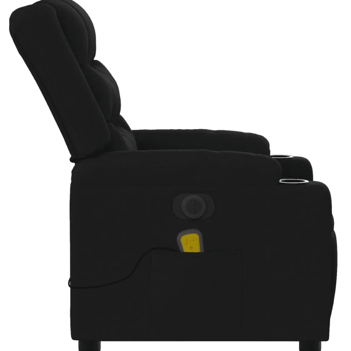 Sillón de masaje Mostera reclinable 6 puntos de masaje 99x75,5x93 cm