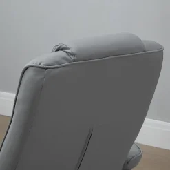 Sillón de masaje Valentín Homcom reclinable 10 puntos de masaje gris 102x77x88 cm
