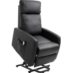 Sillón Glow Homcom elevable respaldo reclinable 105x67x95 cm
