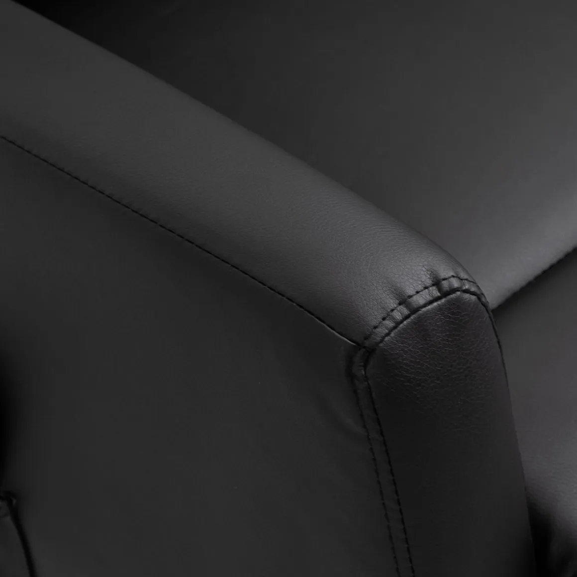 Sillón Glow Homcom elevable respaldo reclinable 105x67x95 cm