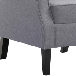 Sillón Marino tapizado tela con cojín 101x68x73 cm