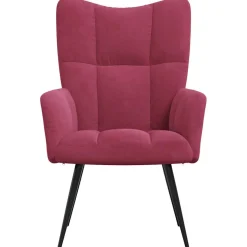 Sillón Polks respaldo alto con reposabrazos 96,5x61x70 cm