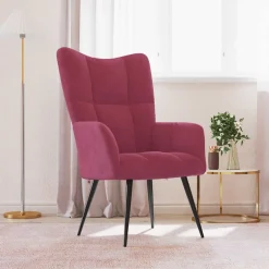 Sillón Polks respaldo alto con reposabrazos 96,5x61x70 cm