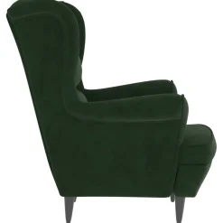 Sillón Reina respaldo alto con reposabrazos 100x74x84 cm