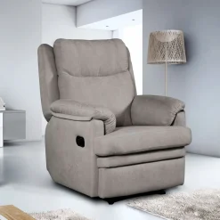 Sillón relax Boston tejido antimanchas Aqualine 105x83x101 cm