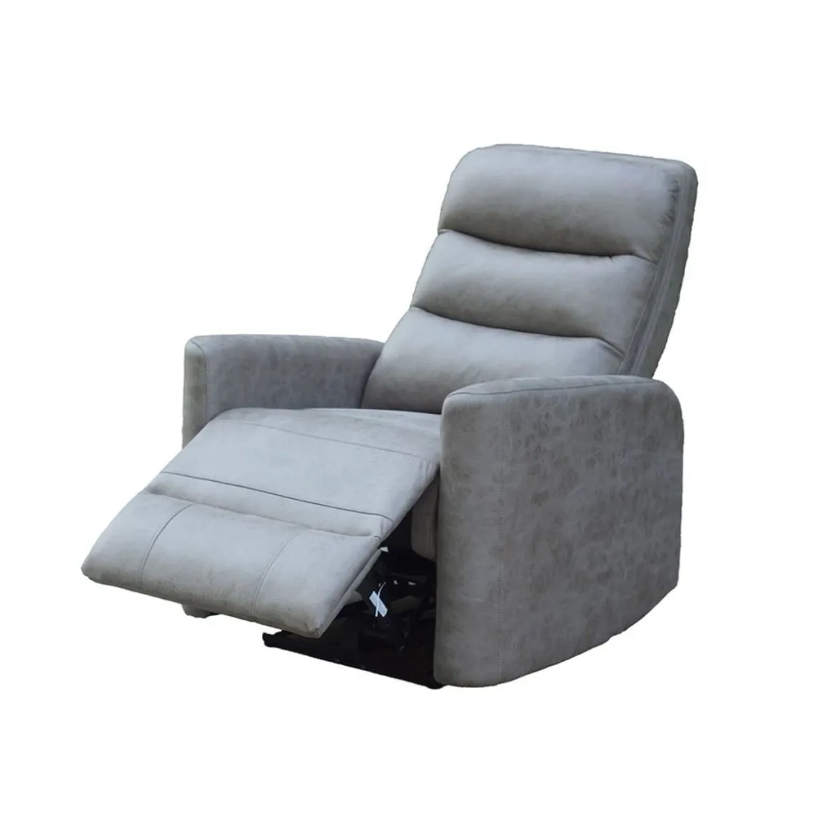 Sillón relax Cancún reclinable eléctrico cemento 103x78x93 cm
