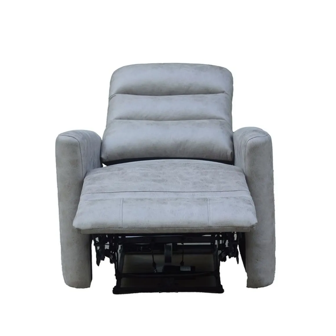 Sillón relax Cancún reclinable eléctrico cemento 103x78x93 cm