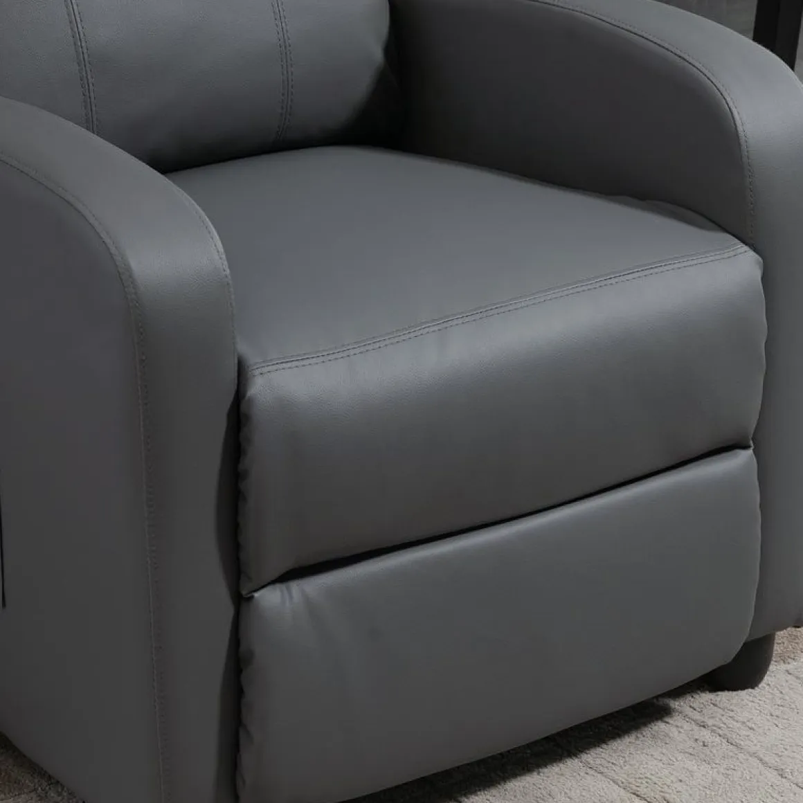 Sillón relax de masaje Homcom eléctrico reclinable 98x68x88 cm