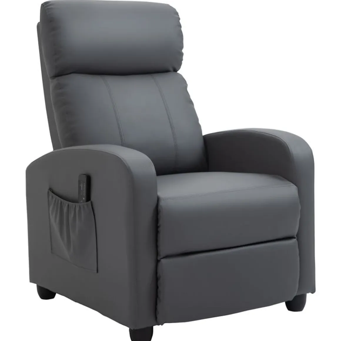 Sillón relax de masaje Homcom eléctrico reclinable 98x68x88 cm