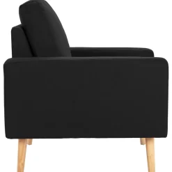 Sillón Travis tapizado tela 80x77x71 cm
