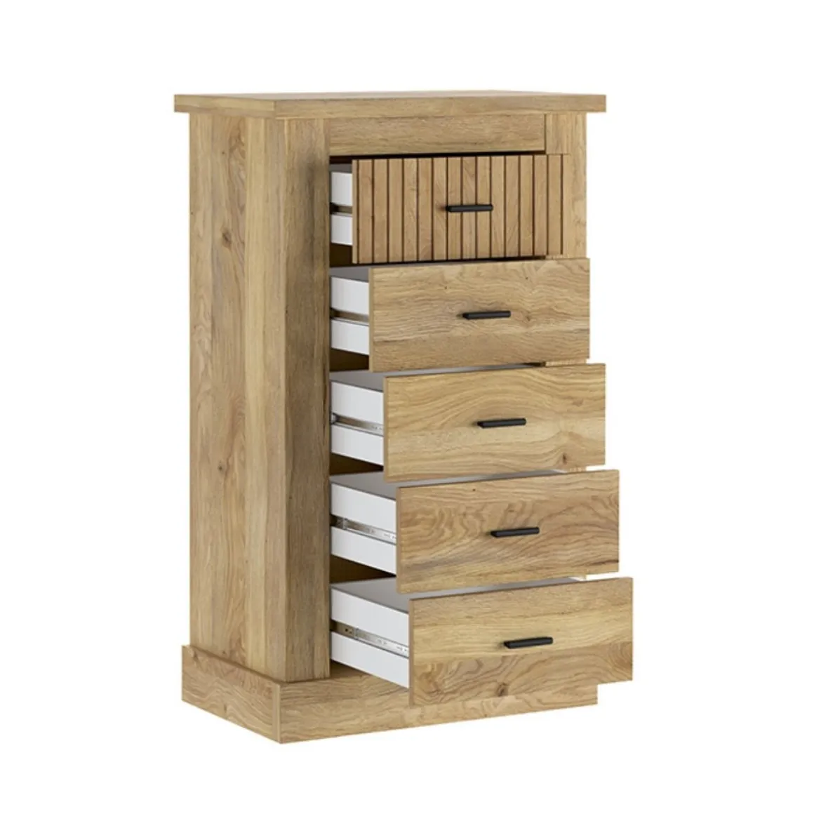 Sinfonier Rapid 5 cajones natural 107x66x39,6 cm