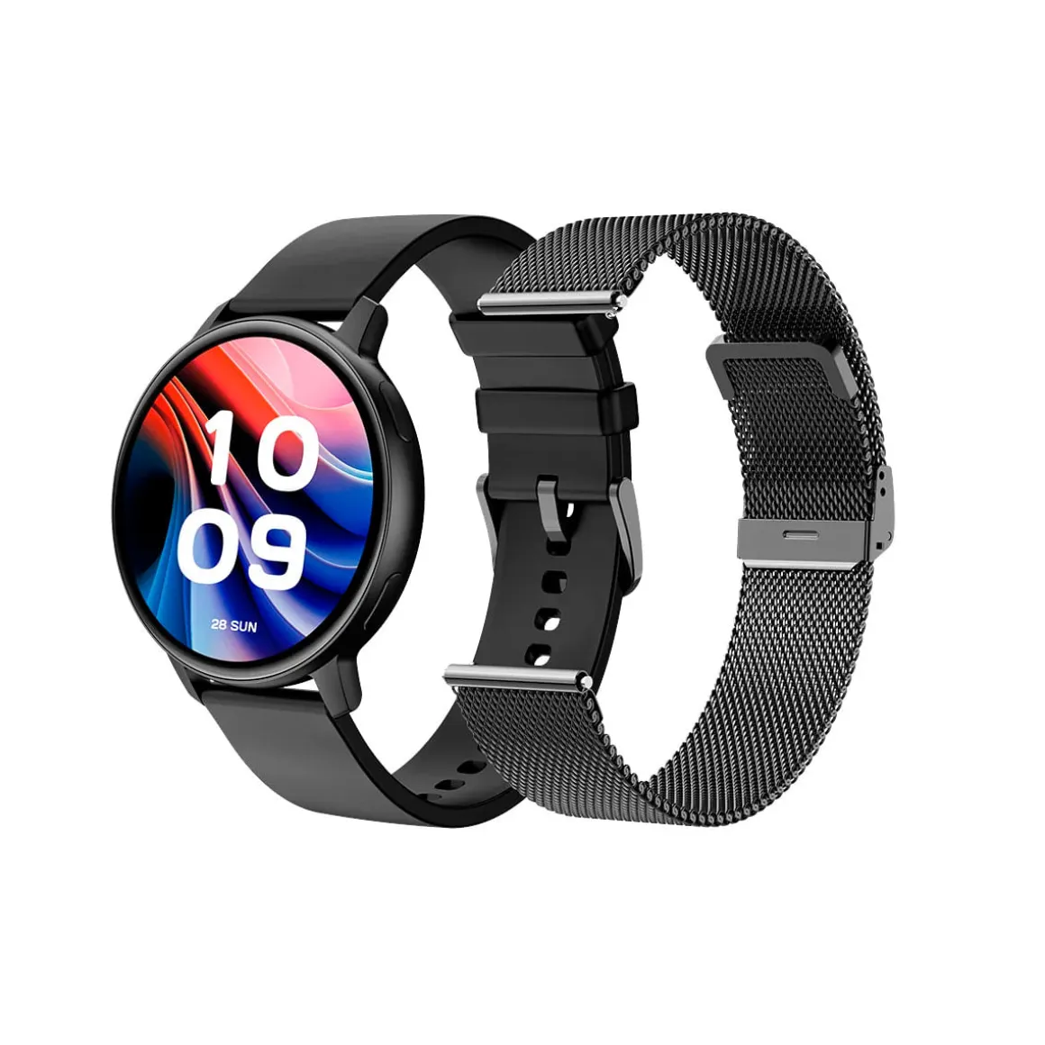 Smartwatch SPC Smartee Duo Classic 1,43’’ manos libres + correa extra negro