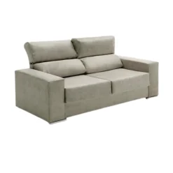 Sofá Alice Velare 3 plazas respaldo reclinable 100x180x85 cm