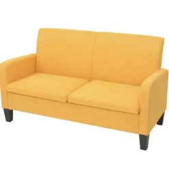 Sofá Anne 2 plazas tela 76x135x65 cm