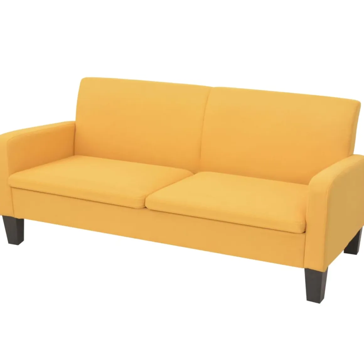 Sofá Anne 3 plazas tela 76x180x65 cm