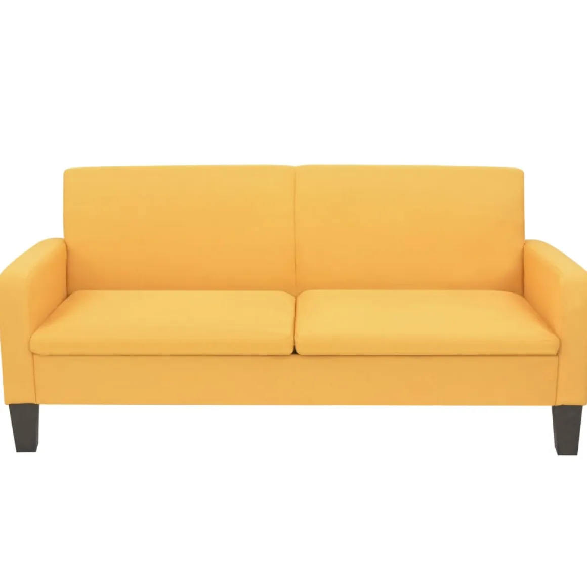 Sofá Anne 3 plazas tela 76x180x65 cm