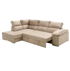 Sofá cama chaiselongue Fiorella Velare 3 plazas 105x285x200 cm