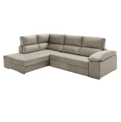 Sofá cama chaiselongue Fiorella Velare 3 plazas 105x285x200 cm