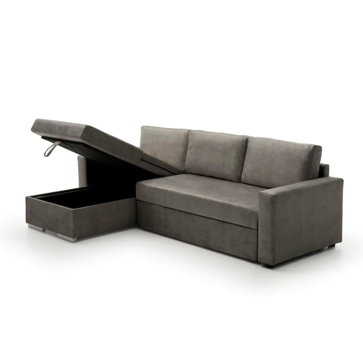 Sofá cama chaiselongue Isabella Velare 3 plazas 85x226x146 cm