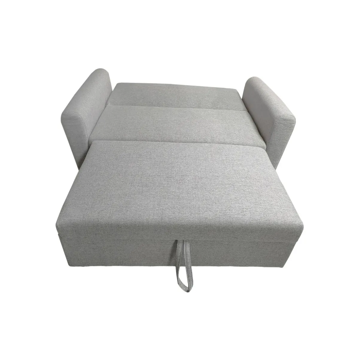 Sofá cama Ciro 2 plazas 2 cojines gris 87x146x88 cm