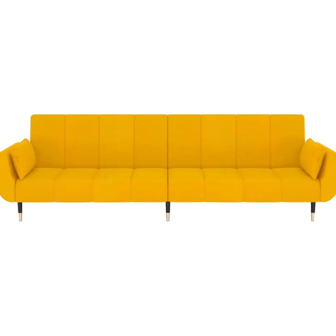 Sofá cama Hirina 2 plazas respaldo ajustable con almohadas 69x220x84,5 cm