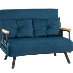 Sofá cama Mangata Homcom 3 en 1 respaldo ajustable 81x102x73 cm