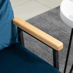 Sofá cama Mangata Homcom 3 en 1 respaldo ajustable 81x102x73 cm