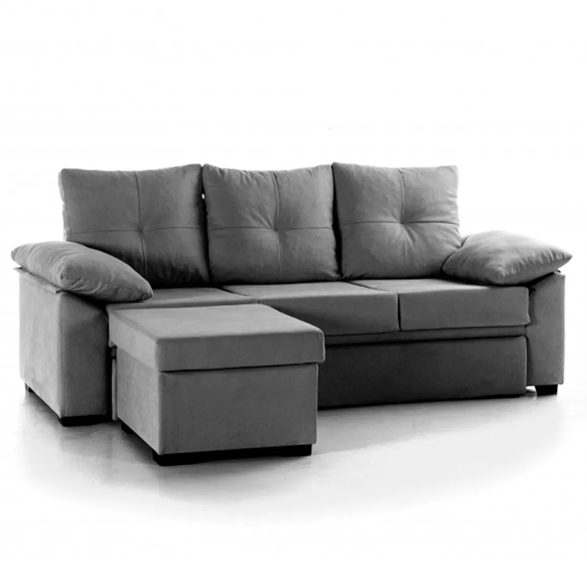 Sofá cama Panamá 3 plazas con módulo chaiselongue reversible