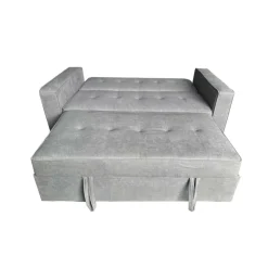 Sofá cama Rol con brazos gris 91x165x88 cm