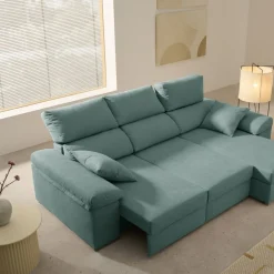 Sofá chaiselongue Armonía Premium 3 plazas reclinable y deslizante 102x235x148 cm