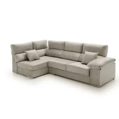 Sofá chaiselongue Cosima Velare rinconera asientos reclinables 102x265x145 cm