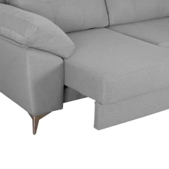 Sofá chaiselongue Elegance 3 plazas convertible en cama 110x285x150 cm
