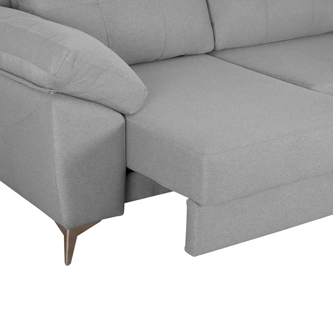 Sofá chaiselongue Elegance 3 plazas convertible en cama 110x285x150 cm