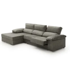 Sofá chaiselongue Melissa Velare 3 plazas reclinable + deslizante 105x265x160 cm