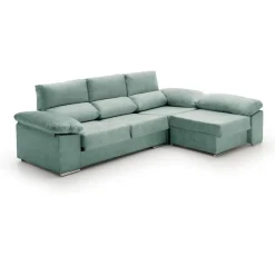 Sofá chaiselongue reversible Anna Velare 3 plazas 102x260x150 cm