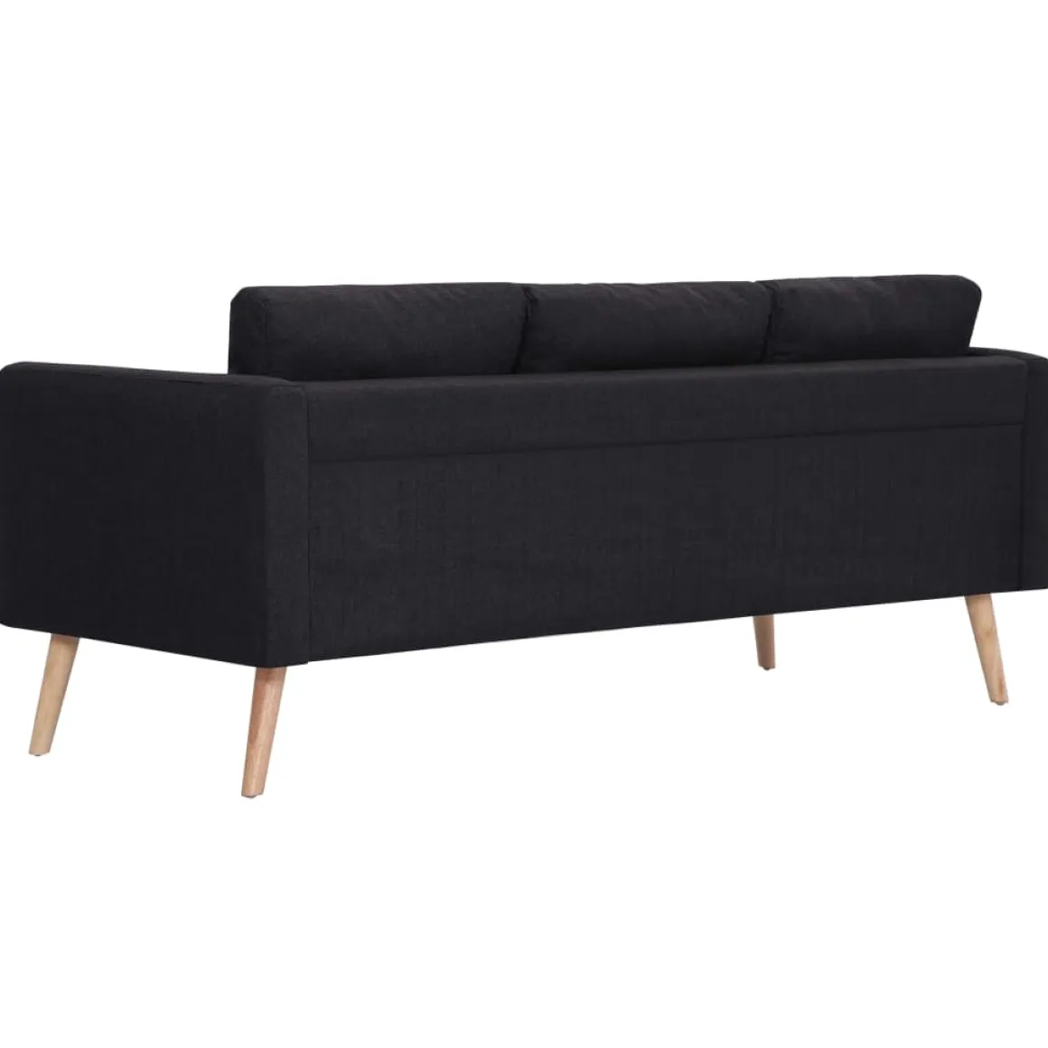 Sofá de 3 plazas Manacor tela 73x168x70 cm