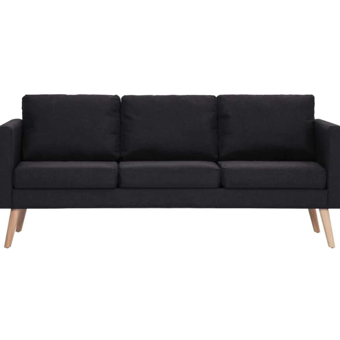 Sofá de 3 plazas Manacor tela 73x168x70 cm