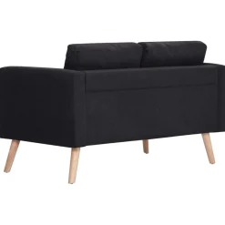 Sofá de 2 plazas Milo tapizado tela 73x116x70 cm