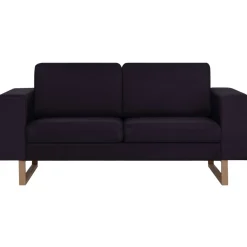 Sofá de 2 plazas Nara tapizado tela 75x156x82 cm