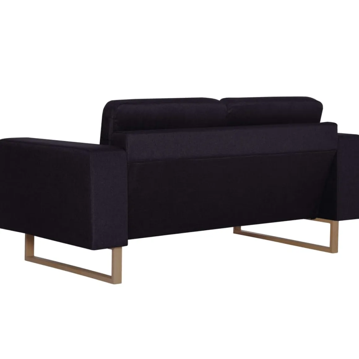 Sofá de 2 plazas Nara tapizado tela 75x156x82 cm