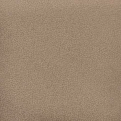 Sofá Géminis 3 plazas con reposapiés marrón 80x198x77 cm