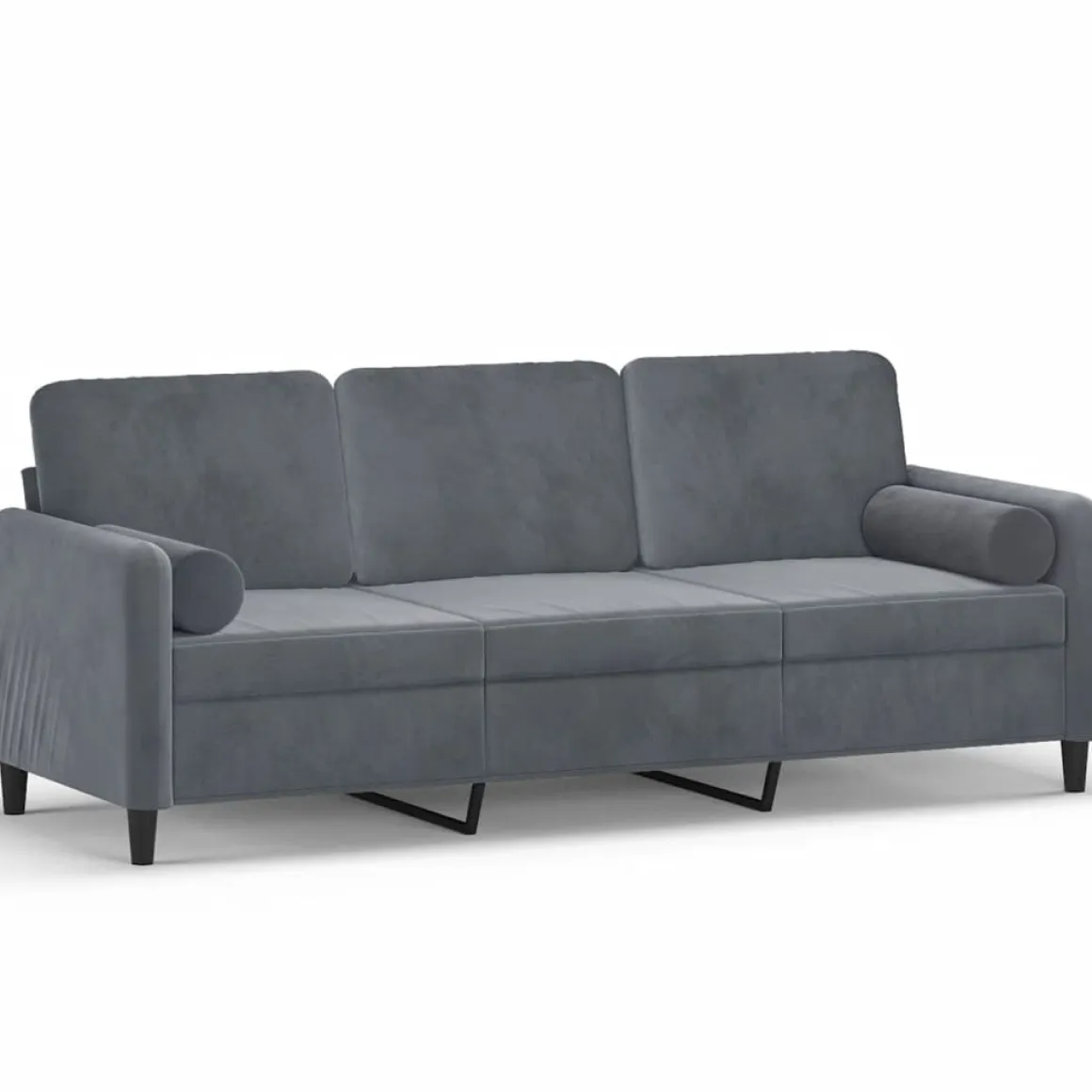 Sofá Latitud 3 plazas con cojines 80x180x77 cm