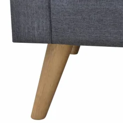 Sofá Linley 2 plazas tapizado tela 73x116x70 cm