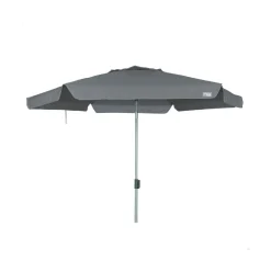Sombrilla Aktive con ventilación + bolsa de transporte gris Ø230 cm