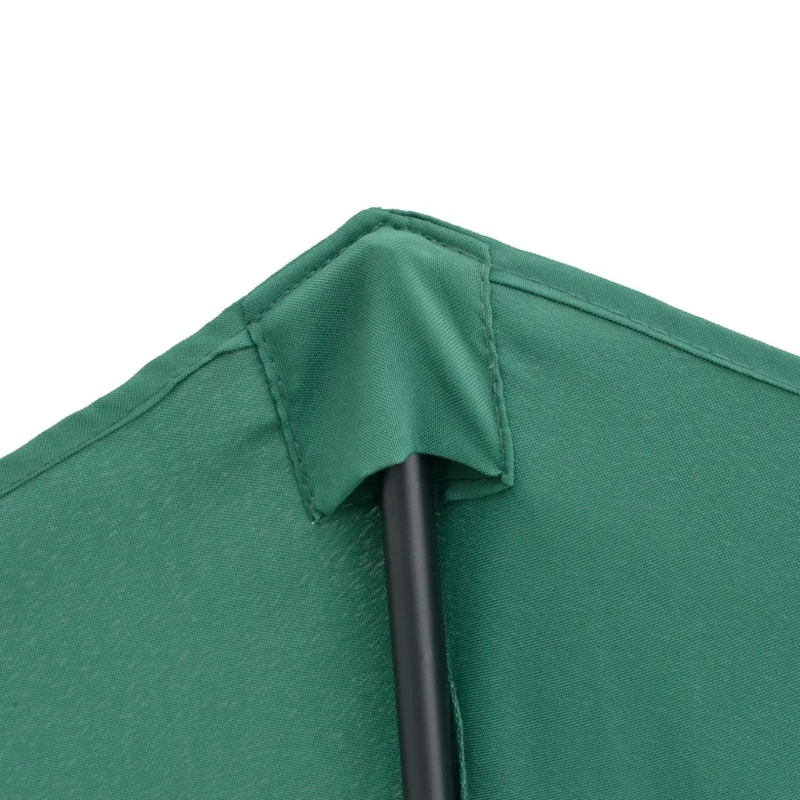 Sombrilla de jardín Outsunny con manivela 236x269x138 cm